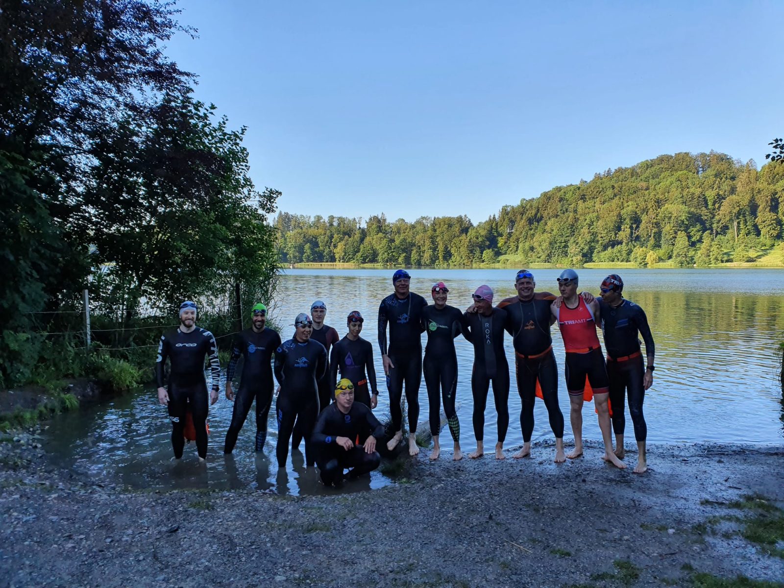 A Corona alternative: Triamt triathlon at the Türlersee